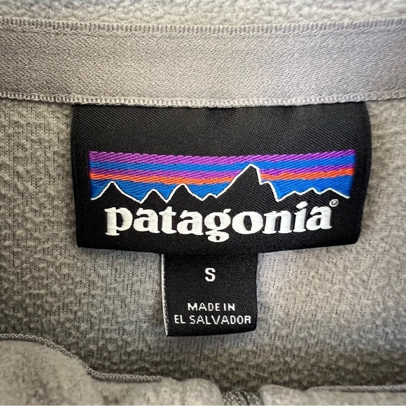 Patagonia Worn Wear Micro D Fleece Pullover Gray Small READ - Picture 8 of 10